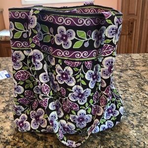 Vera Bradley Purple Floral Tote